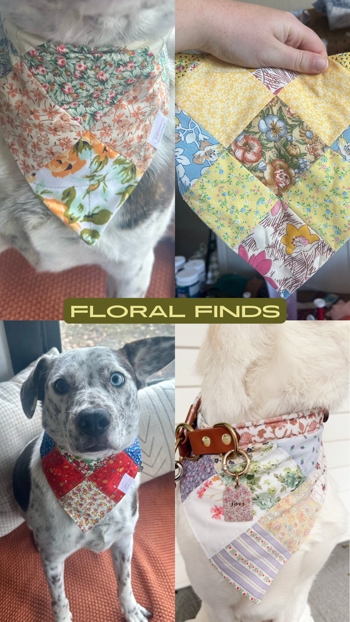 Large Vintage Bandana