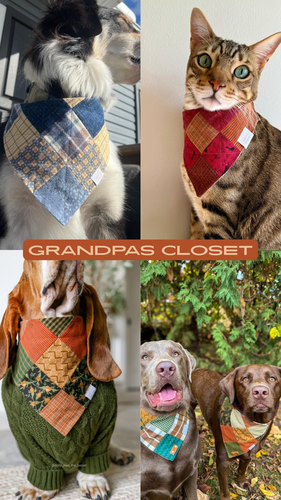 Large Vintage Bandana