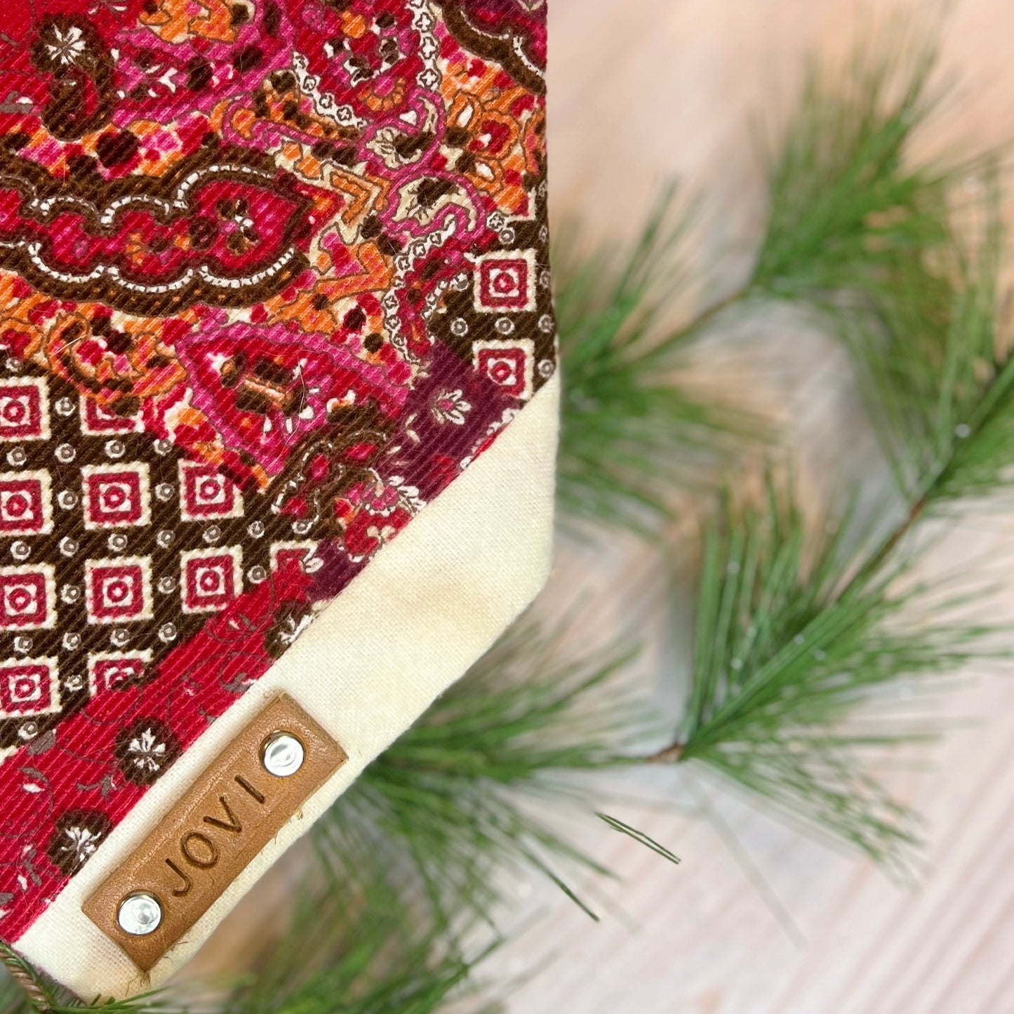 Personalized Leather Name Plate