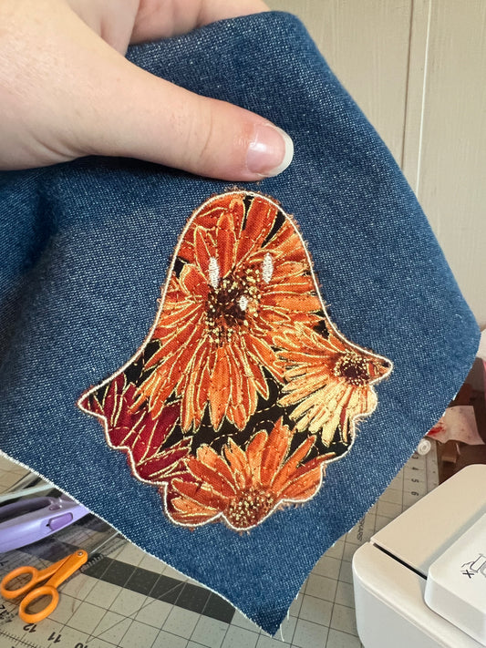 Ghost Embroidered Bandanas